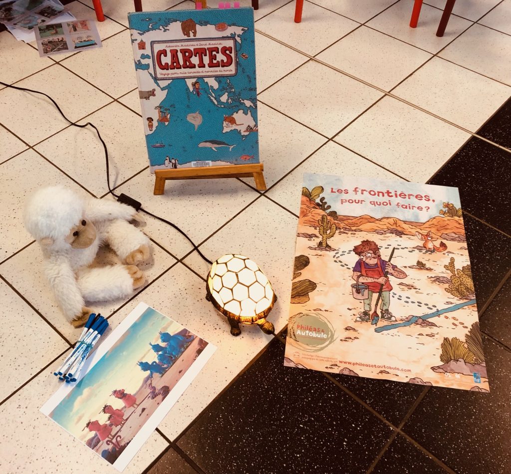 Supports de l'atelier ciné-philo autour de La Frontière dans le cadre du festival Graines de Moutards 2024.