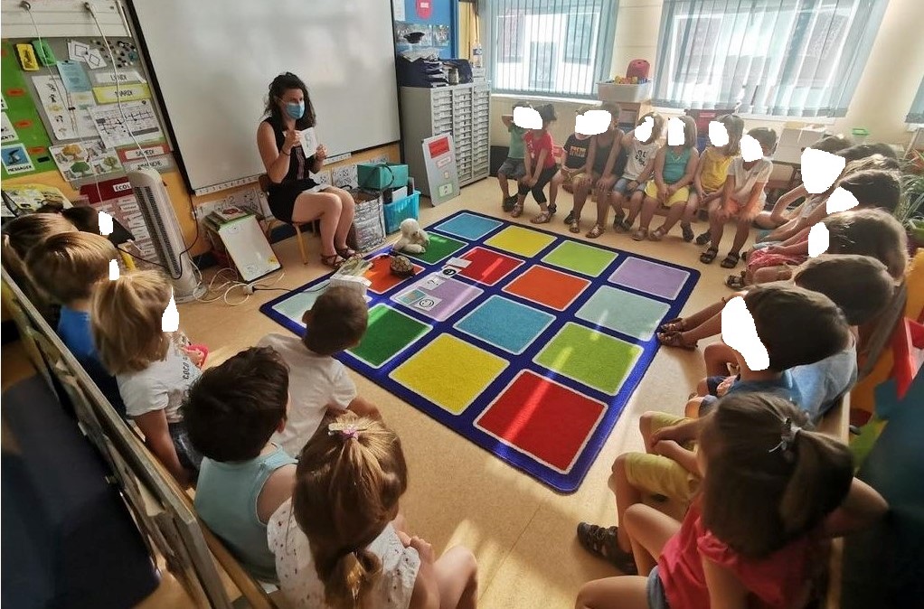 Atelier de philosophie en classe de maternelle animé par Flore Proust, "Philoésie".